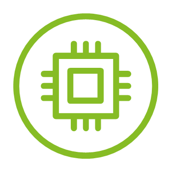 green gadget icon